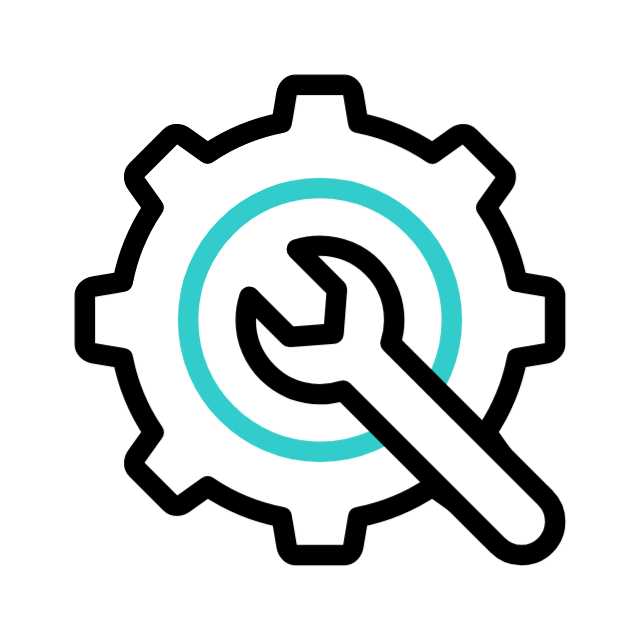 Customized professional cybersecurity implementation services icon