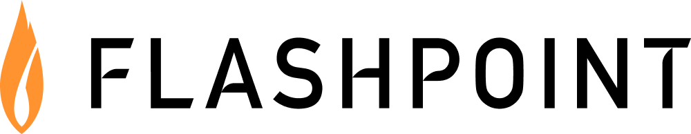 alt="Flashpoint threat intelligence dark web monitoring and fraud detection logo"