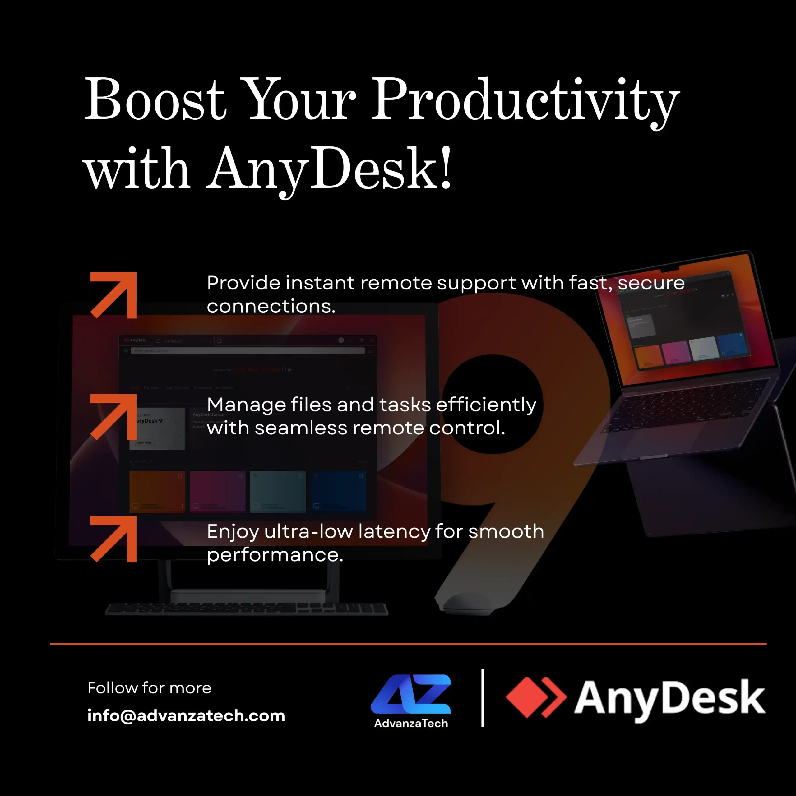 anydesk linkedln post