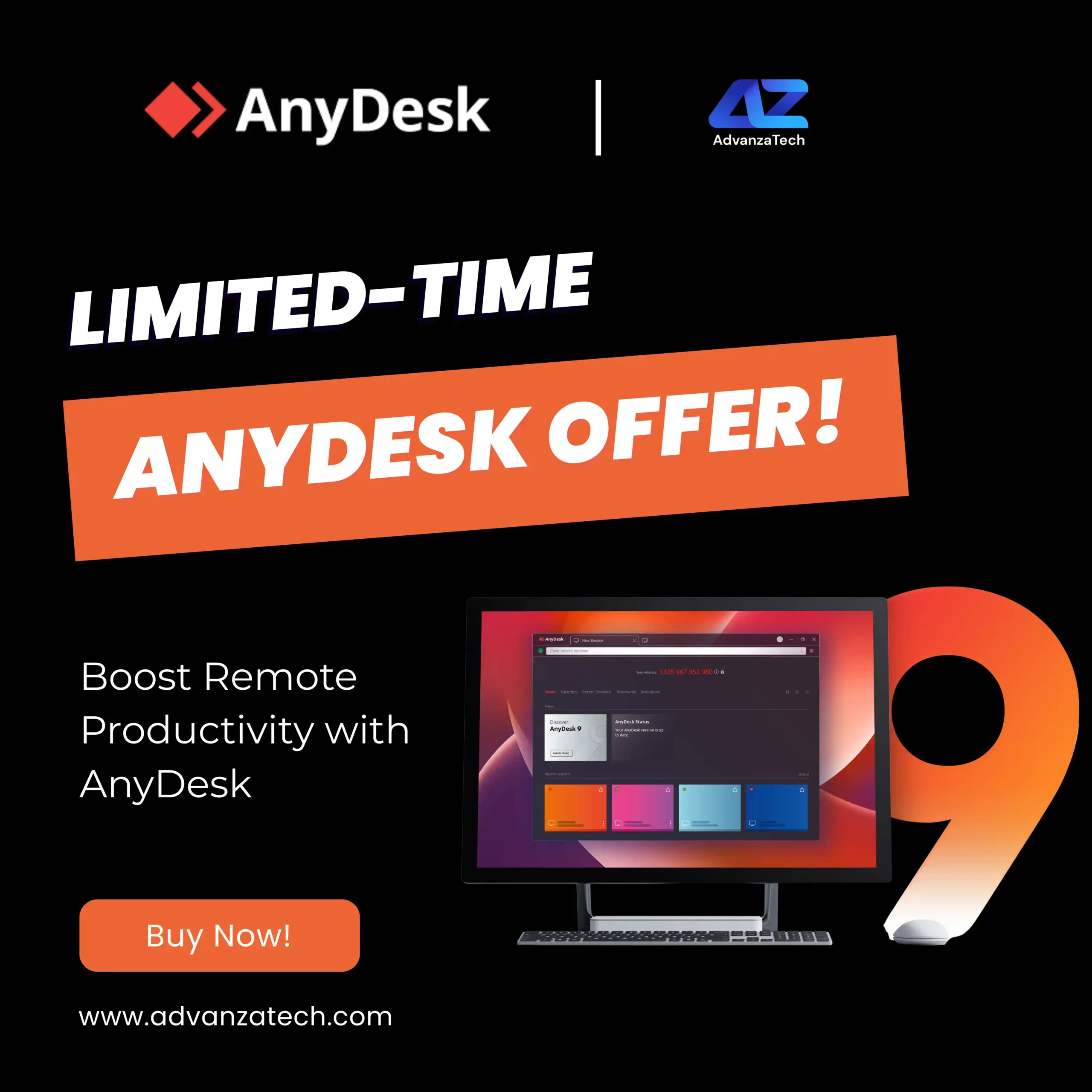 anydesk linkedln post